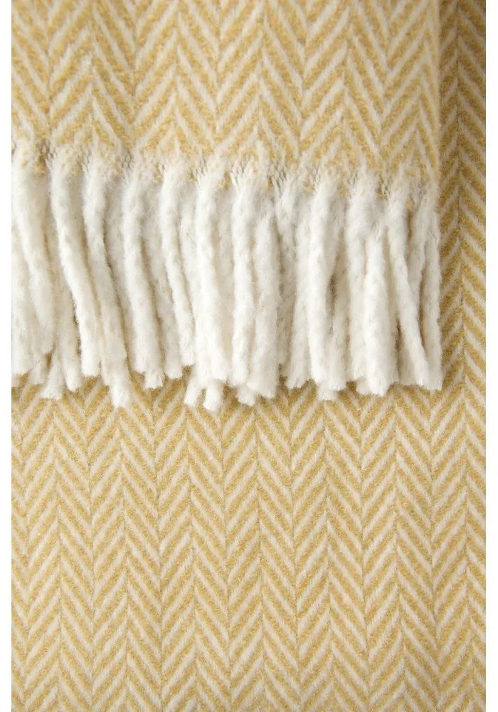 Сиво-кафяво каре със съдържание на памук , 140 x 180 cm Skyline - Euromant