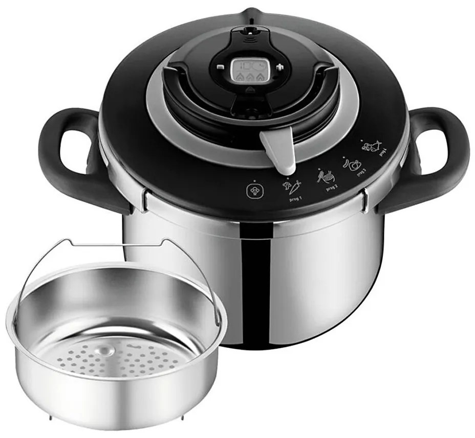Tefal - Тенджера под налягане 6 l CLIPSO+ CHEF неръждаема стомана