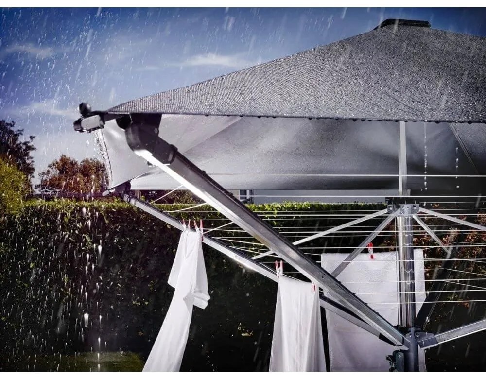 Градинска сушилня за дрехи в сребрист цвят 40 m LinoProtect 400 – LEIFHEIT