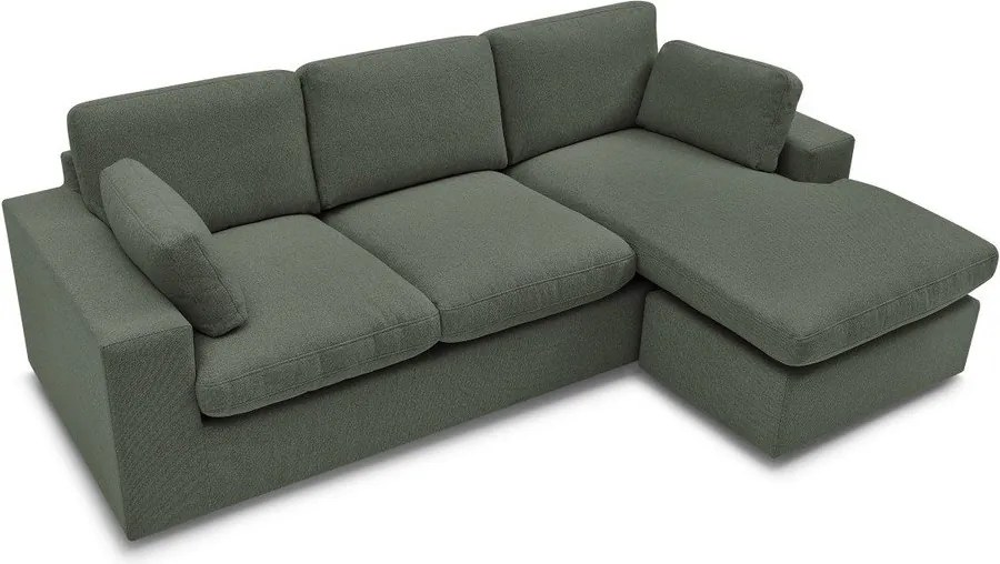 Зелен ъглов диван Belair – Bobochic Paris