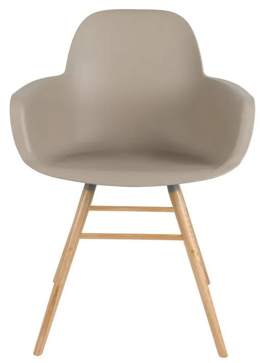 Бежови трапезни столове в комплект от 2 броя Albert - Zuiver