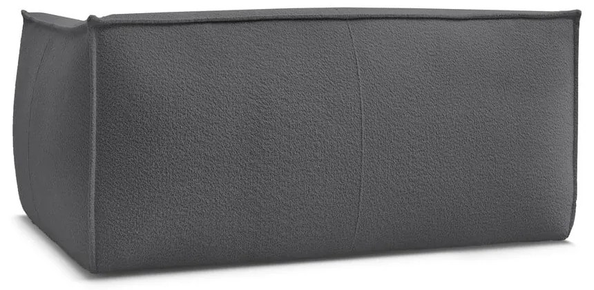 Тъмносив диван от прежда с примки от букле 170 cm Giorgia – Bobochic Paris