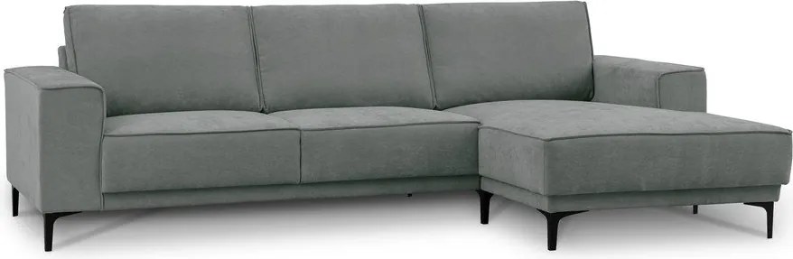 Тъмносив ъглов диван (десен ъгъл) Copenhagen – Scandic