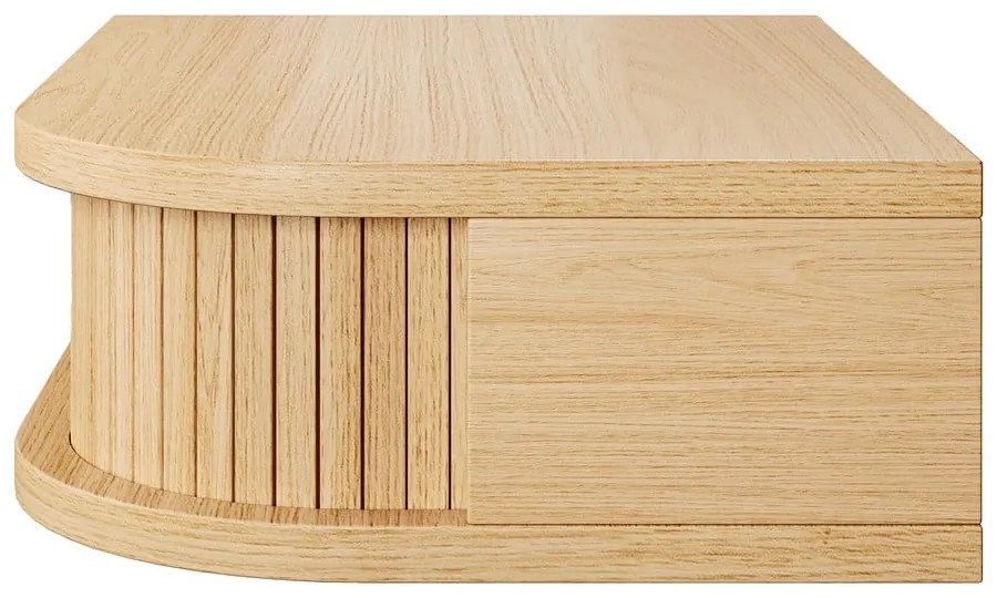 Нощно шкафче от декор от дъб в естествен цвят Farsta – Woodman