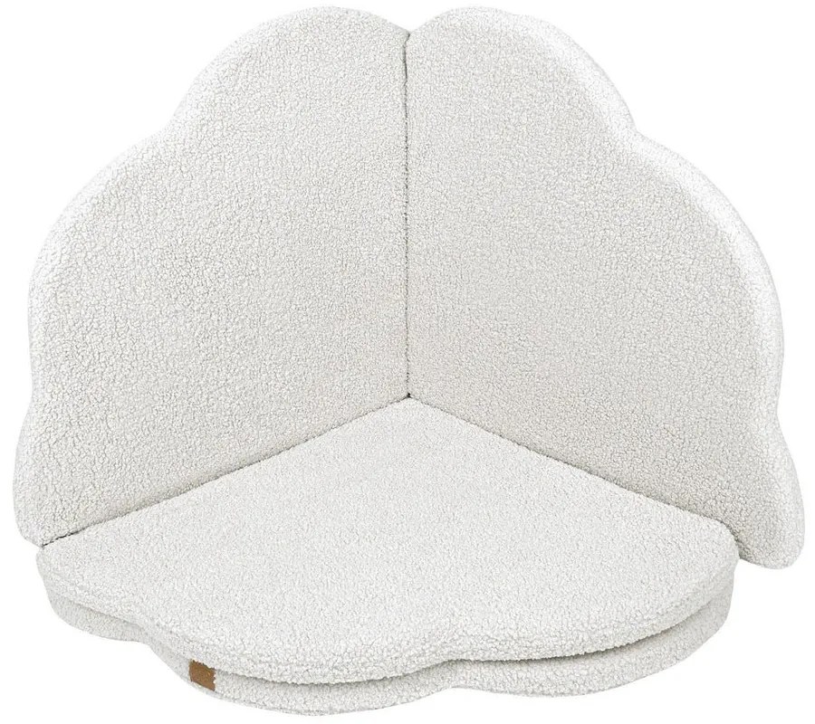 Бяло детско килимче за игра 160x160 cm – Meowbaby