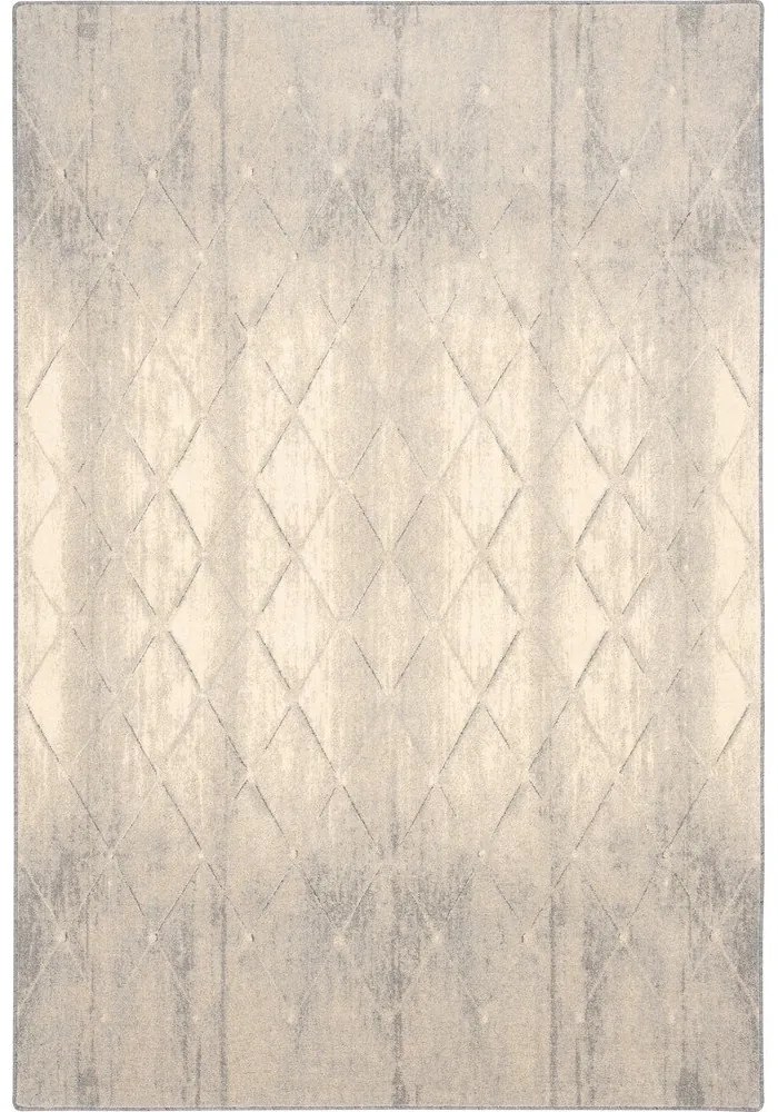 Кремав вълнен килим 160x240 cm Colette - Agnella