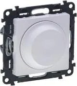 Legrand Димер ротативен R5-300W L5-300VA LED5-75W цвят бял Valena Life  - 752160
