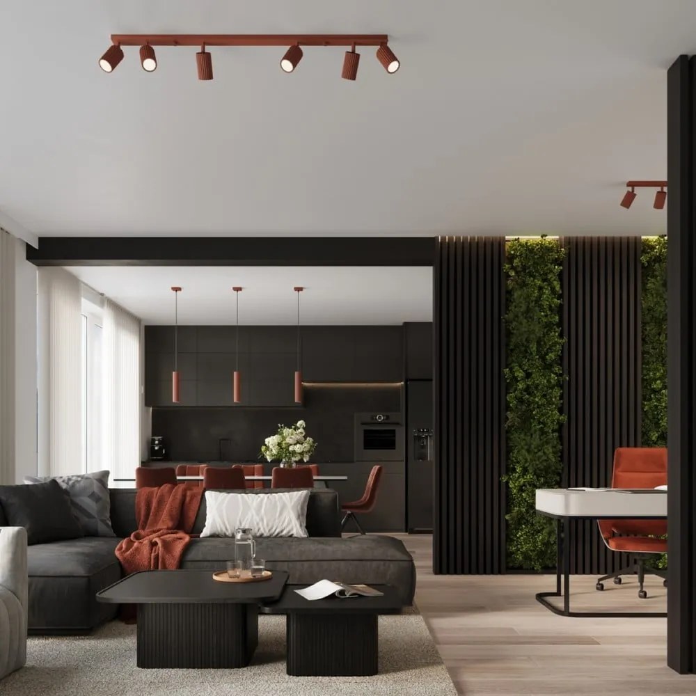 Прожектор в тухлен цвят 6,5x117 cm Gleam – Sollux