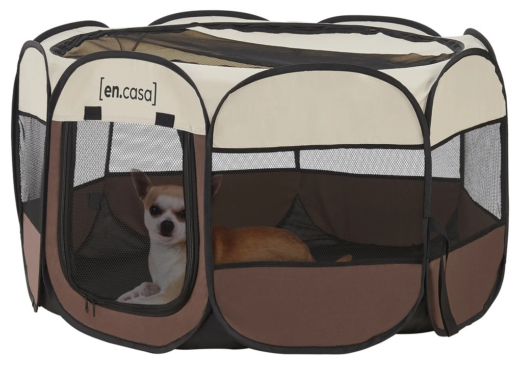 Кошара Pop Up Dog Telford, размери 58x114x114 см за вътрешна и външна употреба