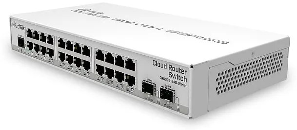26-портов комутатор MikroTik CRS326-24G-2S+IN