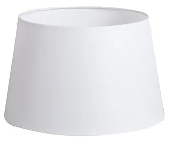 Абажур от лен бял 25/16