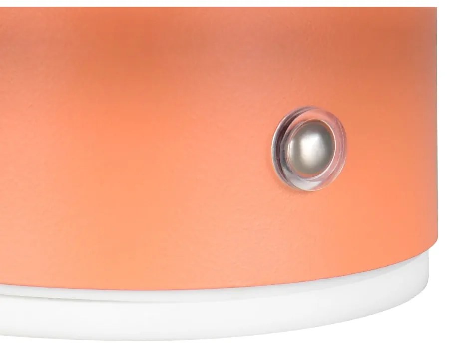 Оранжева LED стенна лампа с USB Davey – Trio