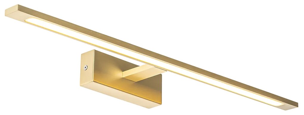 Стенна лампа месинг 62 см с LED IP44 - Jerre