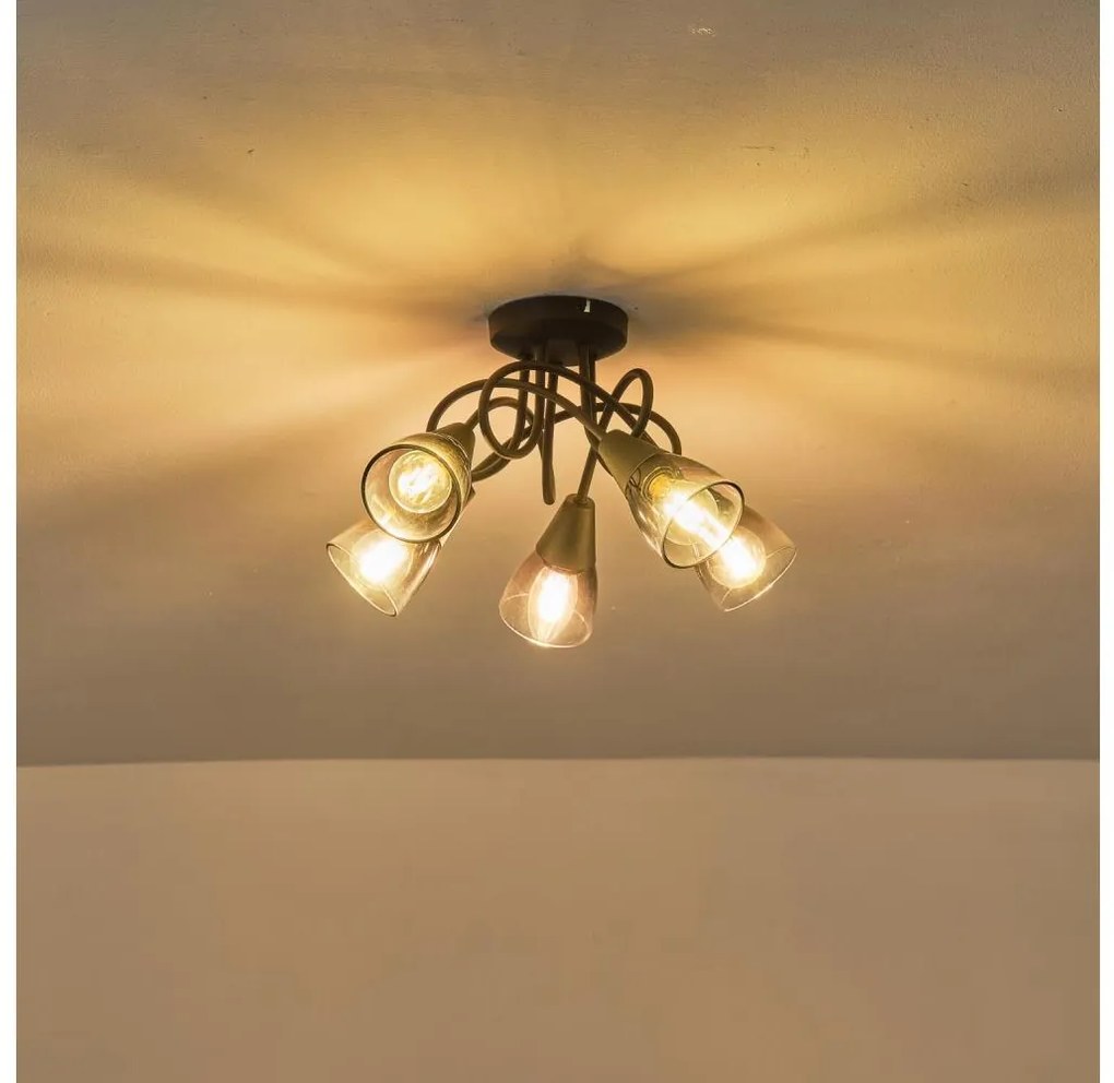 Полилей за повърхностен монтаж CLASSY 5xE14/7W/230V