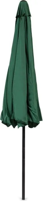 Голям градински чадър с наклон - 300 см Бежово