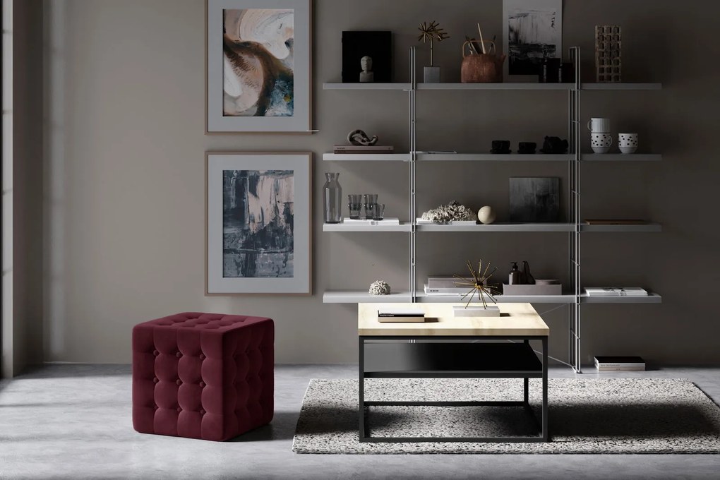 Пуф Wisdom-пурпурен