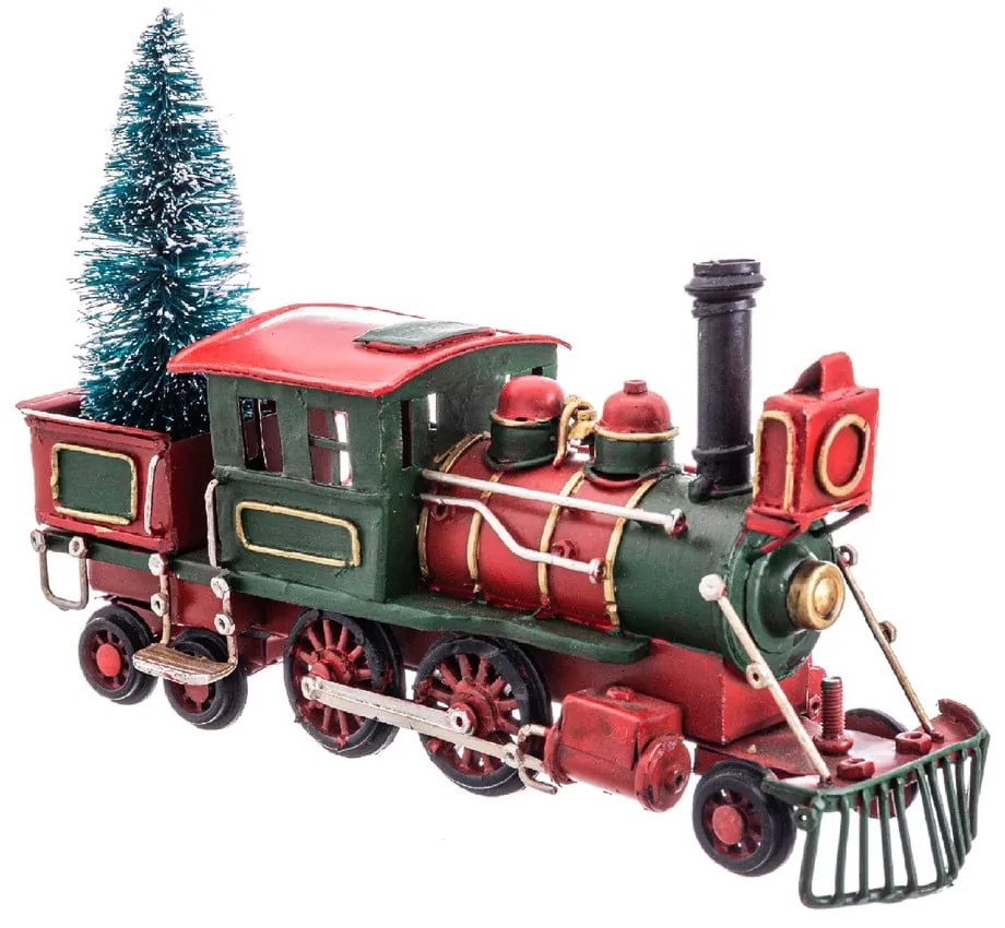 Метална Коледна фигурка (височина 13 cm) Train – Casa Selección