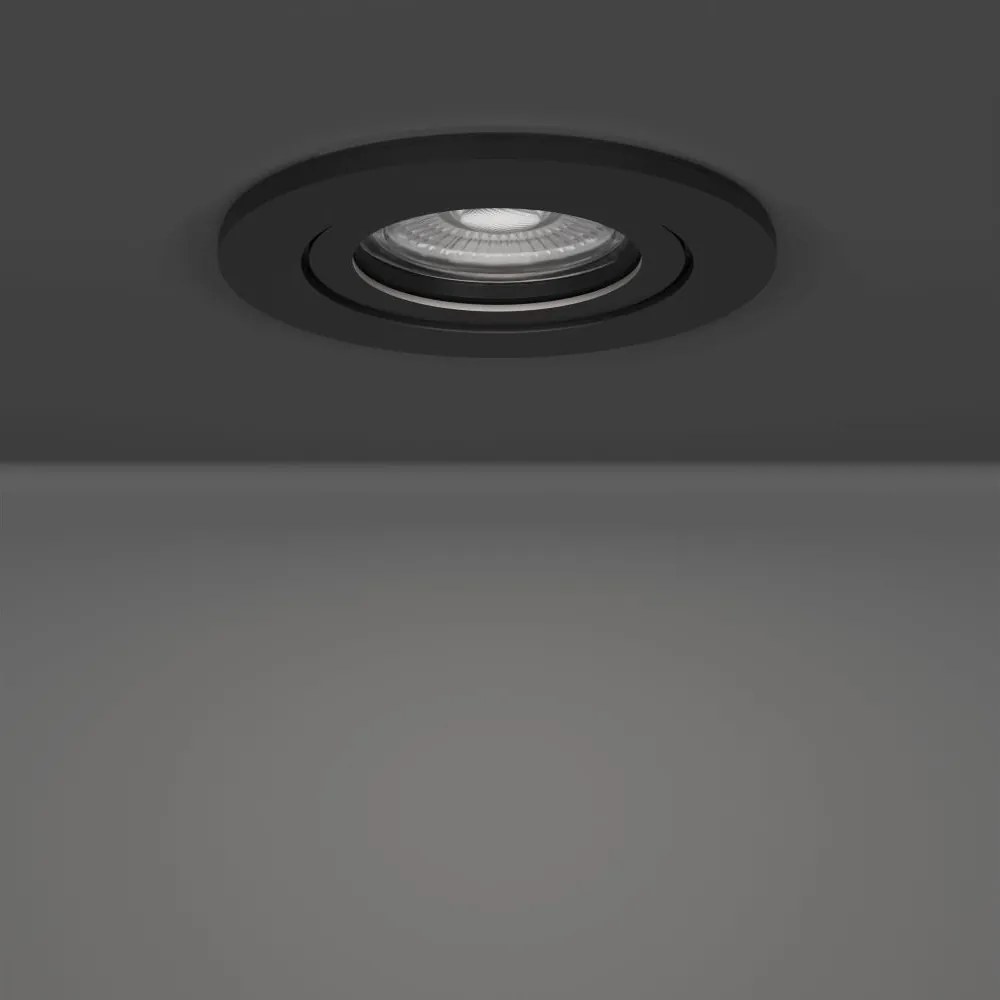 Eglo 902264 - LED вградено точково осветително тяло BARRANCO LED/4,8W/230V черно