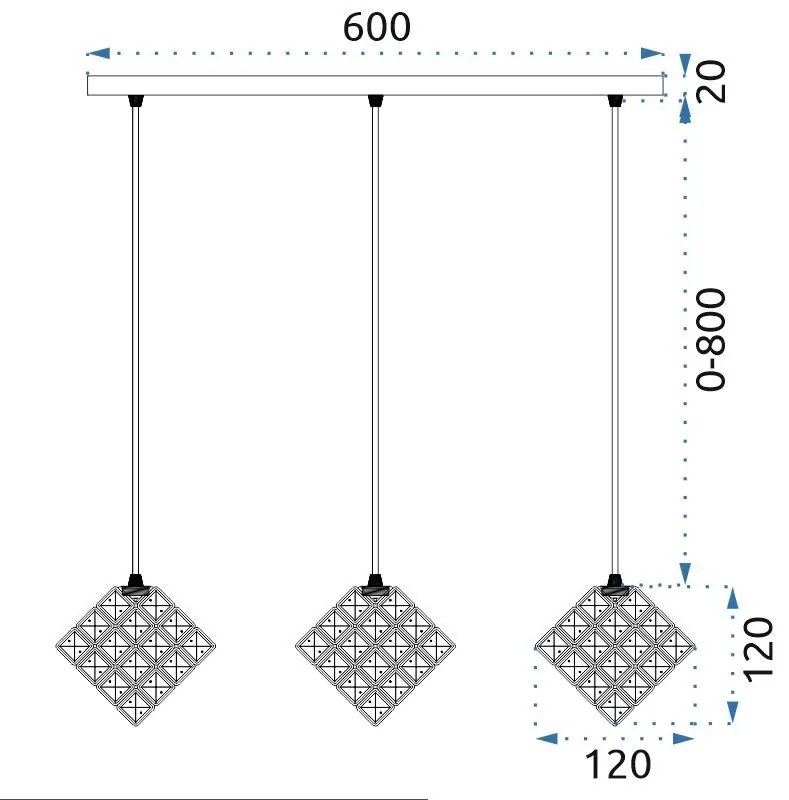 Лампа APP723-3CP