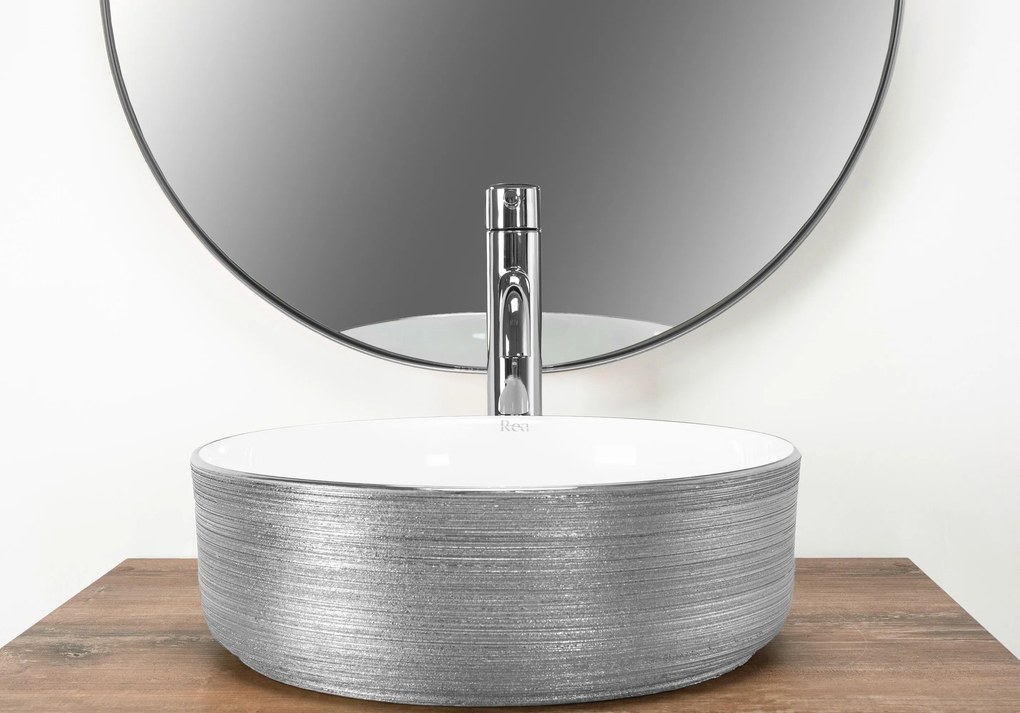 Умивалник за плот Rea Sami Brush Silver