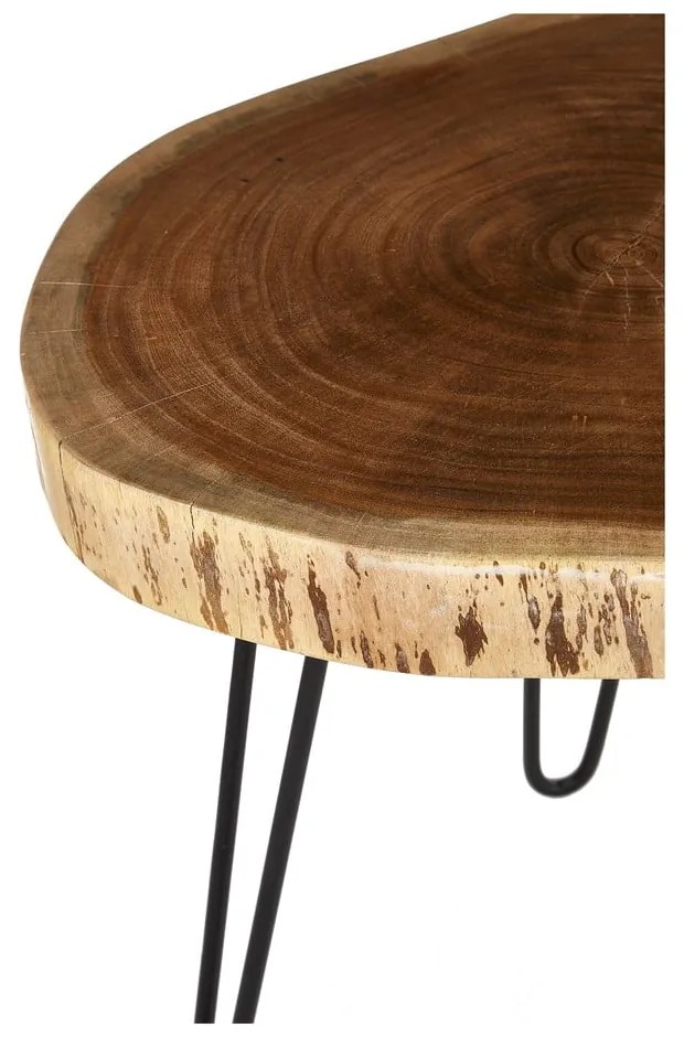 Сгъваема маса с акациев плот 46x48 cm Nandri - Premier Housewares