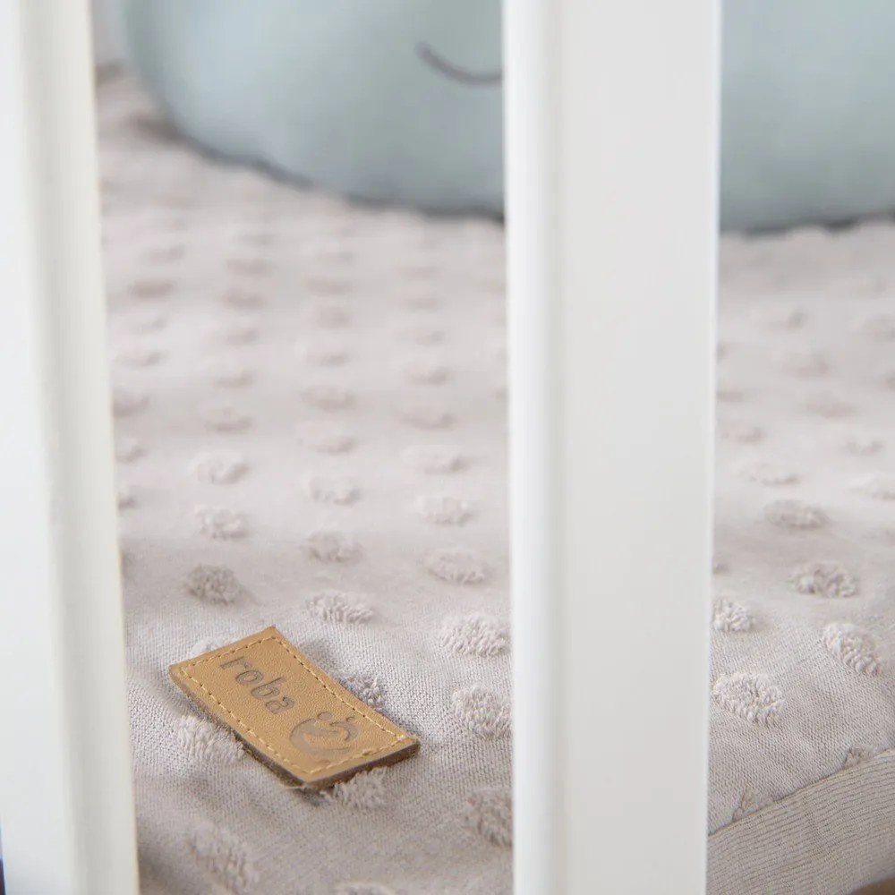 Кошара за игра от масивен бук с регулируема височина 75x100 cm в естествен цвят Lil Planet – Roba