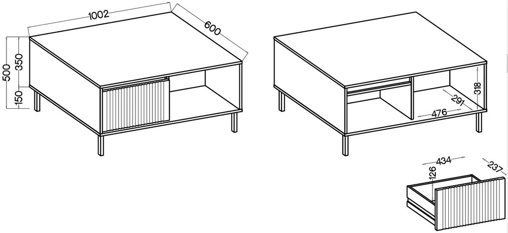 Холна маса Ohana-Mpez