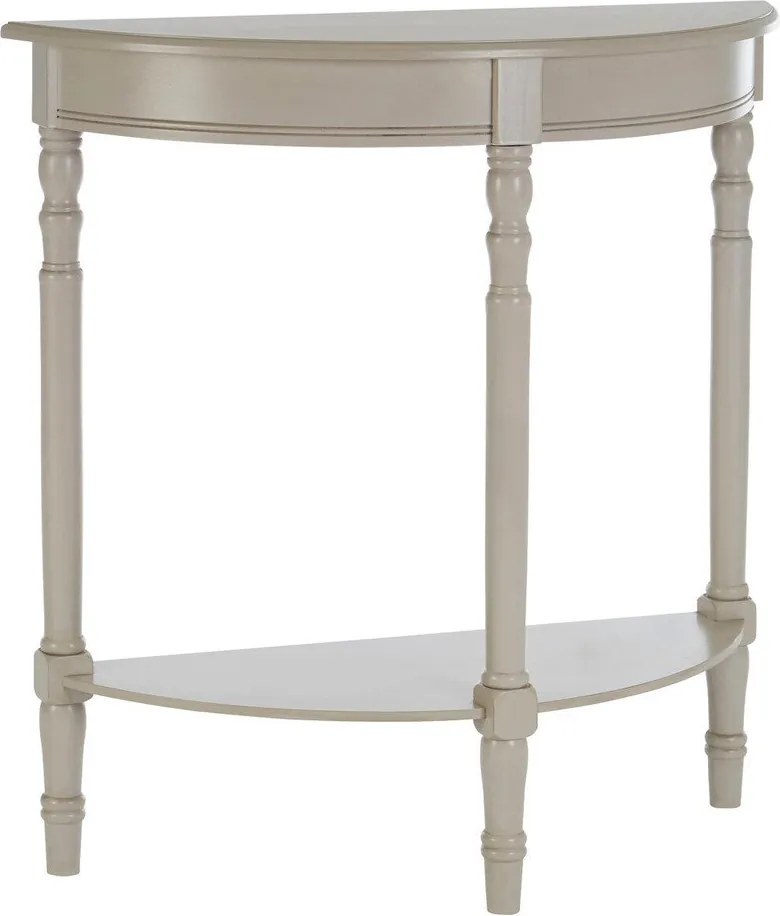 Сива конзолна маса от масивен бор 30x80 cm Heritage – Premier Housewares