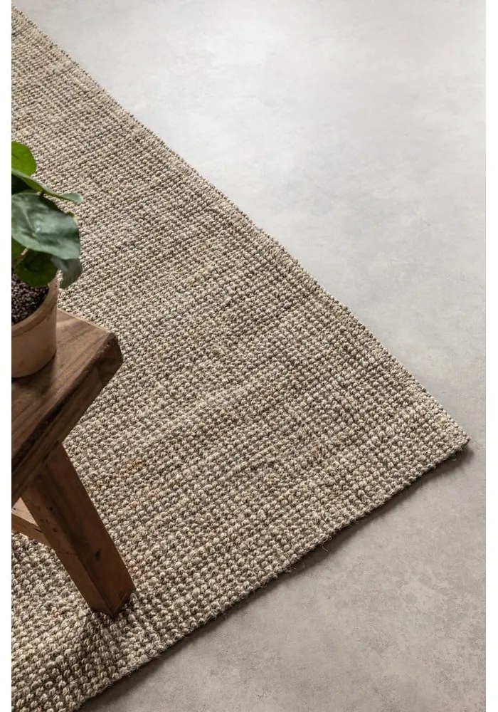 Бежов килим от юта 120x170 cm Bouclé - Hanse Home