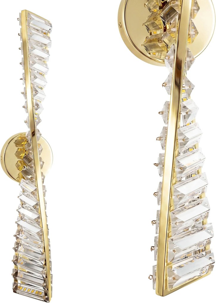 СТЕНЕН LED АПЛИК APP1951-W 50 cm GOLD