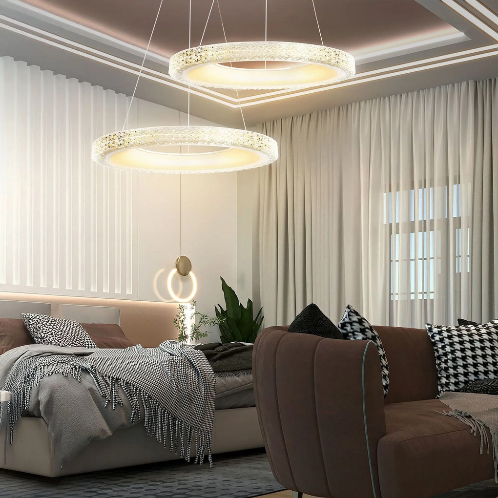 Лампа LED MS002-CP ROSE GOLD 60cm