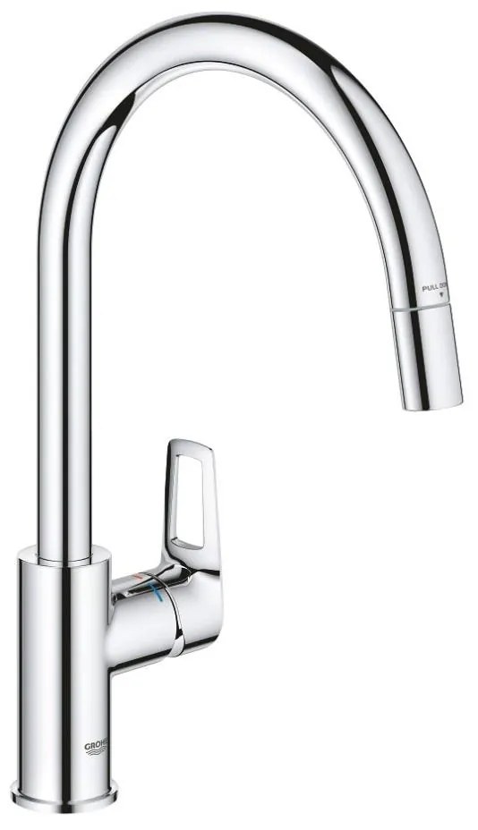 GROHE 30556000 - Смесител за мивка START LOOP 357 мм, хром с висок гланц