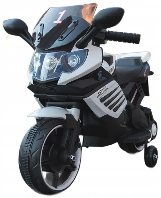 Детски електрически мотоциклет K1500 EMULATION Бял