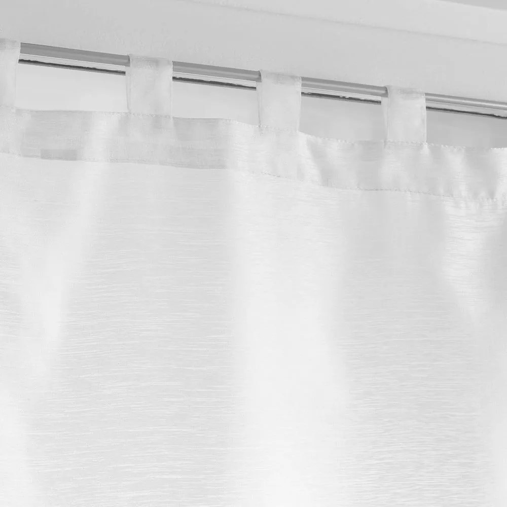 Бели завеси в комплект от 2 бр. 45x90 cm Lissea – douceur d'intérieur