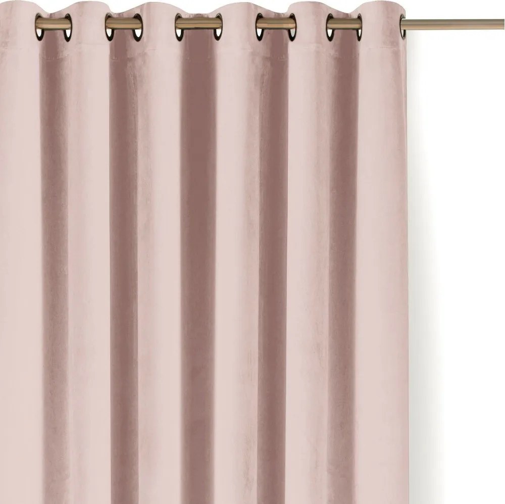 Светлорозова затъмняваща завеса 200x175 cm Velto – Filumi
