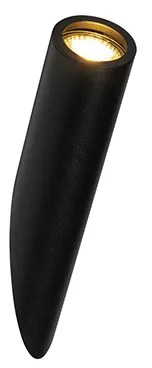 Модерна стенна лампа черна GU10 50mm - Slam