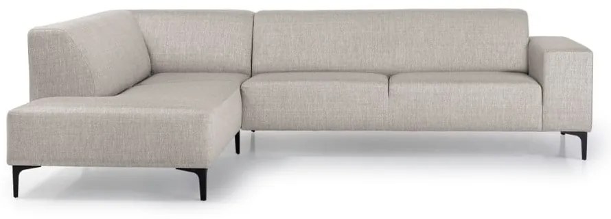Бежов ъглов диван (ляв ъгъл) Diva - Scandic
