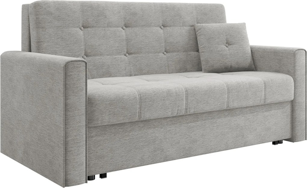 Разтегателен диван Viva Lux III двуместен -Сива светлина