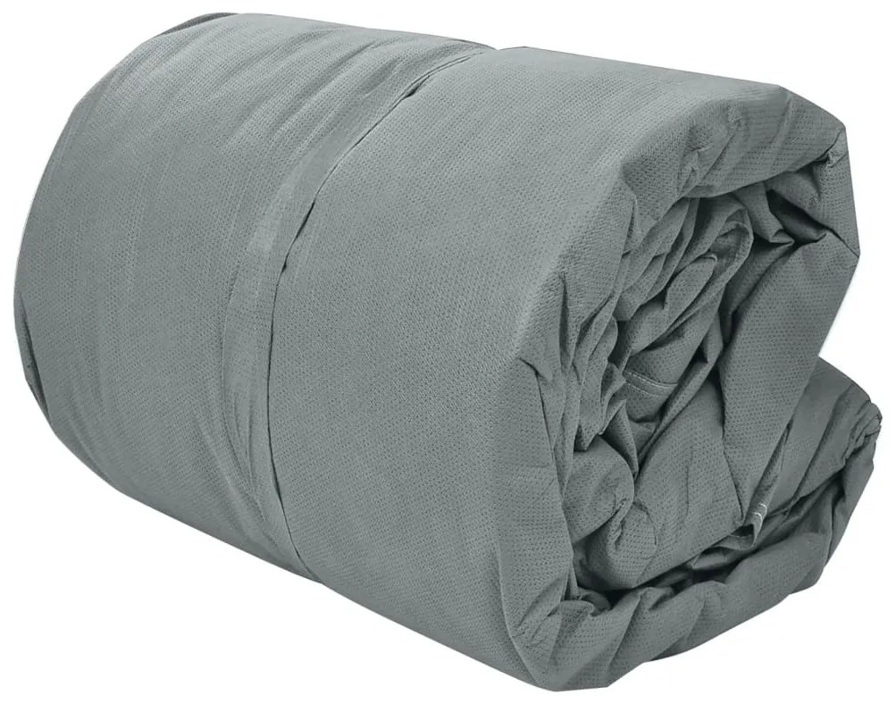 210095 vidaXL Покривало за каравана, сиво, размер L