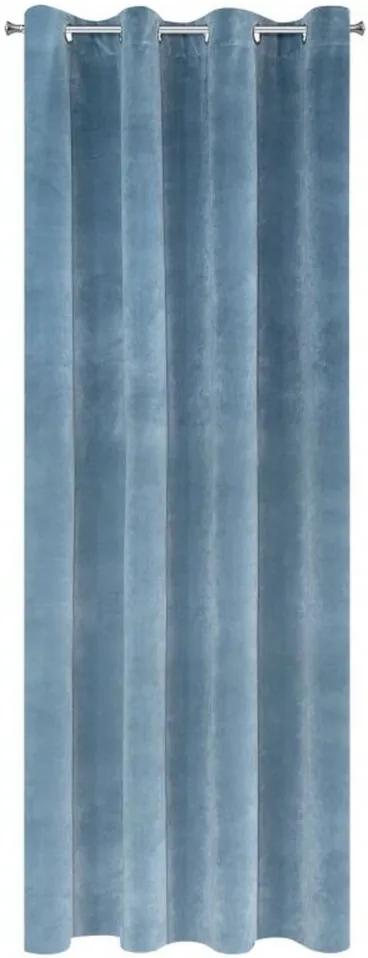 Красиви сини едноцветни завеси 140X250 cm