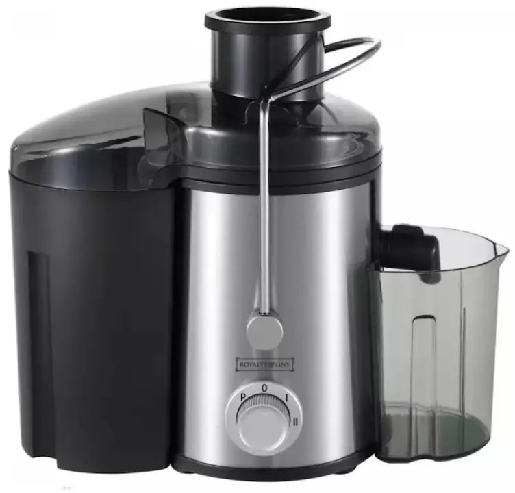 Сокоизстисквачка Royalty Line RL-PJ-19001, 700W, 2 скорости+Pulse, 0.450 ml, Система против капене, Инокс/Черен