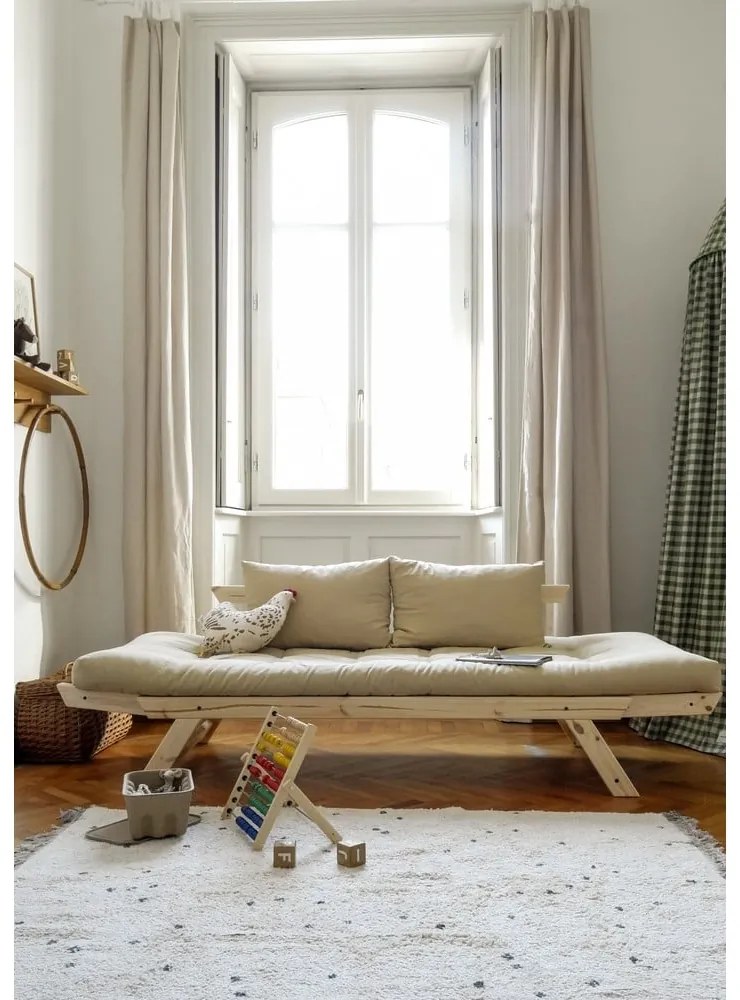 Променлив диван Natural Clear/Linen Beige Bebop - Karup Design