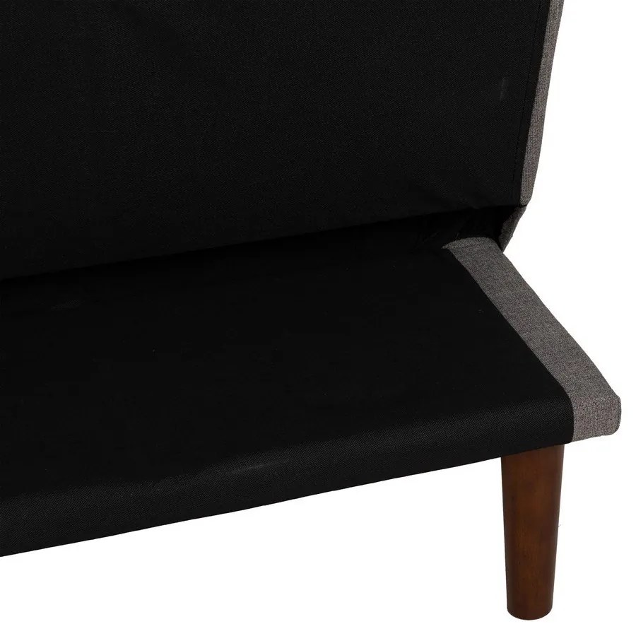 Сив шенилов разтегателен диван 181 cm – Ixia