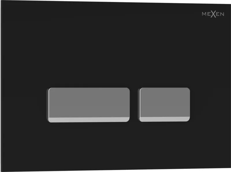 Mexen Tex 07 бутон за промиване, черен - 6107-02