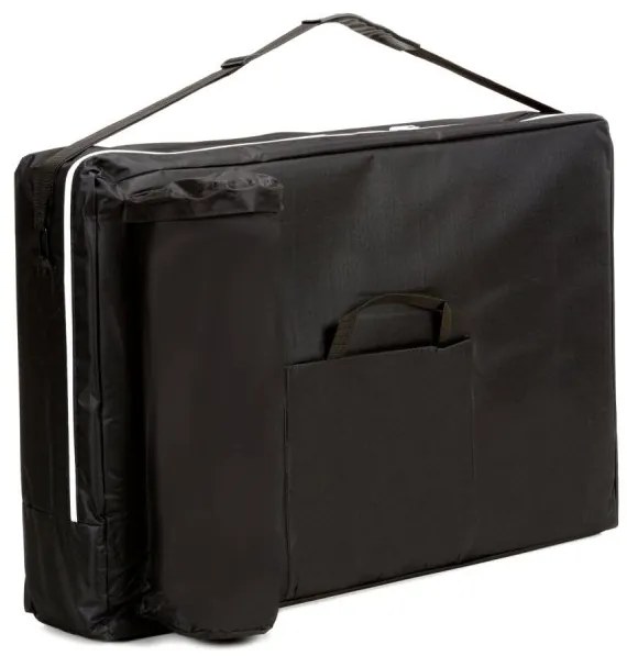 3-сегментна маса за масаж - дървена Бежово