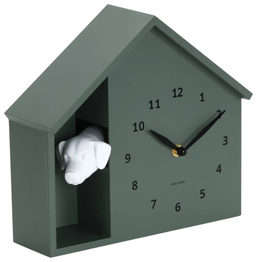 Стенен часовник Peeking Doggy – Karlsson