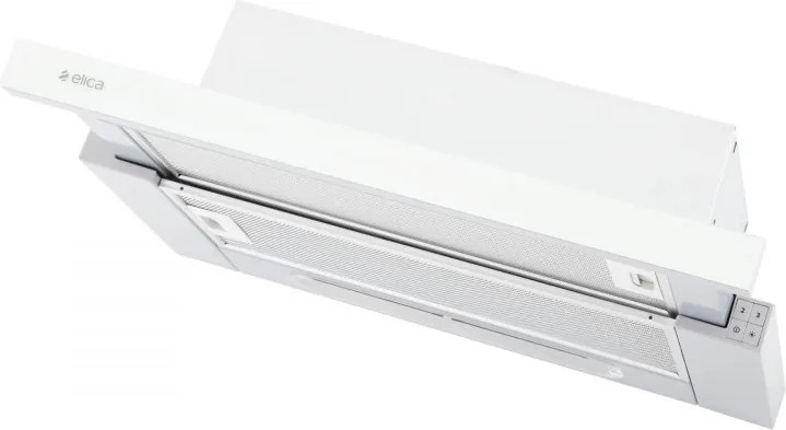 Абсорбатор за вграждане Elica Elite 14 Lux GRVTWH 60, 121 W, 60 см, Клас D, 304 м3/ч, LED осветление, Сив/Бял