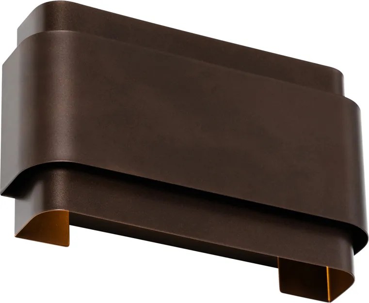 Смарт стенна лампа тъмен бронз 2 светлини вкл. Zigbee G9 - Coen