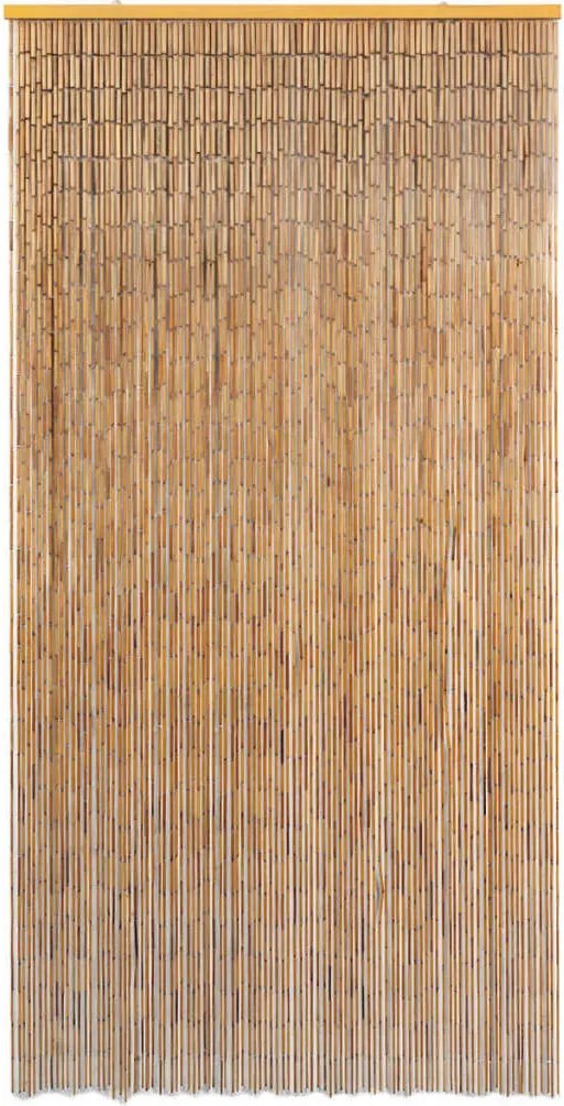 43722 vidaXL Завеса за врата против насекоми, бамбук, 100x200 cм