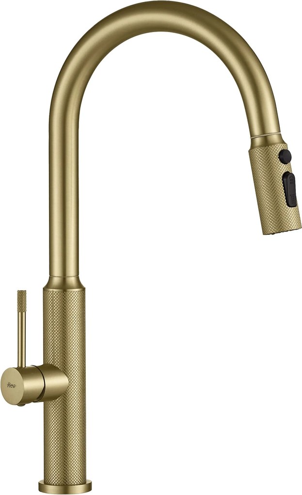 Смесител за кухня Rea Master Brush Gold